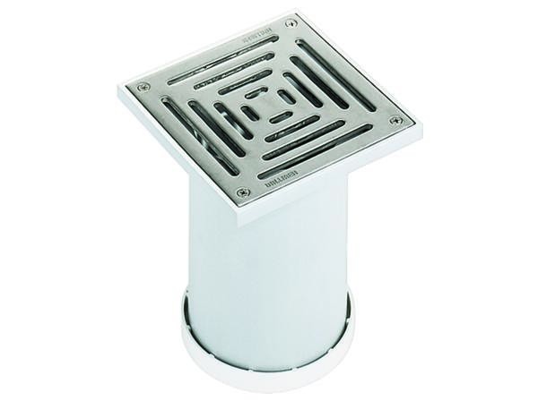 DALLMER Terrassen-Aufsatz GES 15, Rost massiv, verschraubt, 200 x 200 mm