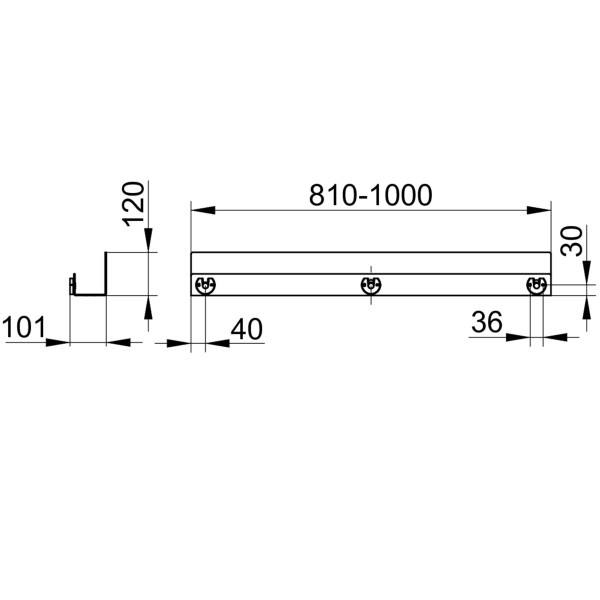 Keuco Duschablage 24953 auf Maß, 24953510300