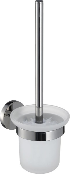 KWC Aquarotter WC-Bürstenhalter, FIRMUS, Edst., 115x340x140 mm, AP, hgl, Bürste, Becher, 2000106273