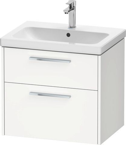 Duravit D-Code Waschtischunterschrank wandhängend Schubk. 2,