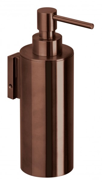 Herzbach Design iX Seifenspender wandhängend Edelstahl Copper, 21.811000.1.39