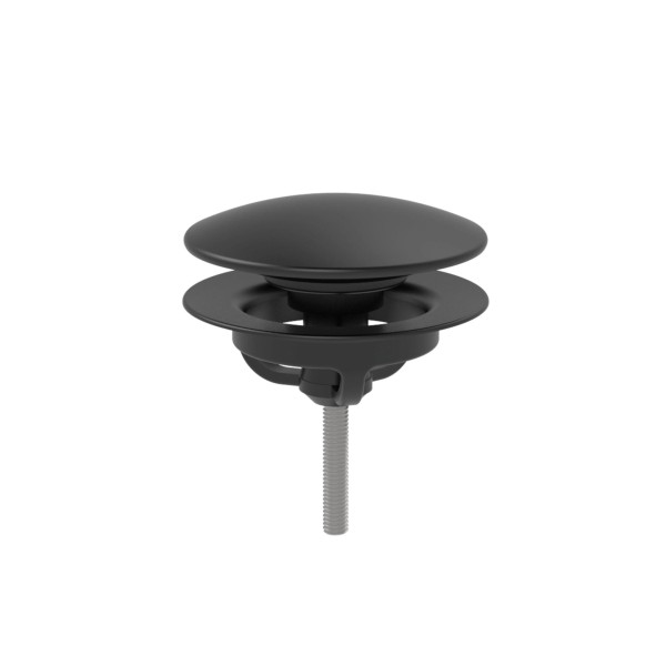 LAUFEN Ablaufabdeckung mit Kelch f. Click-Clack System, titan schwarz mt., H2951391630001