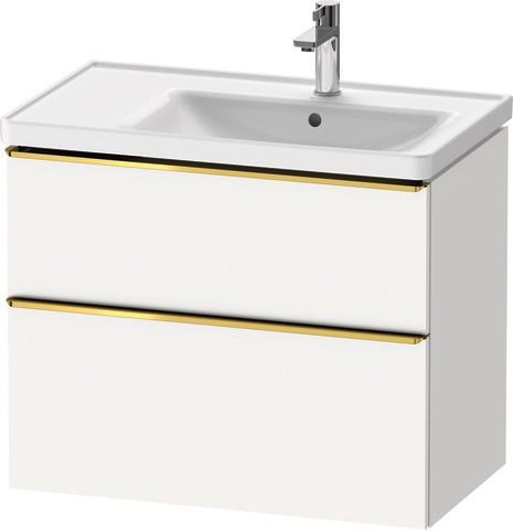 Duravit D-Neo Waschtischunterbau wandhängend Weiß Matt 784x452x625 mm - DE4358034180000
