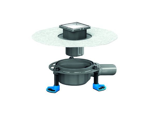 Dallmer Bodenablauf DallDrain Individual, DN 50, 100 x 100 mm, 517067