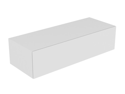 Keuco Sideboard Edition 11 31326, 1 Front-Auszug, weiß/weiß, 31326380000