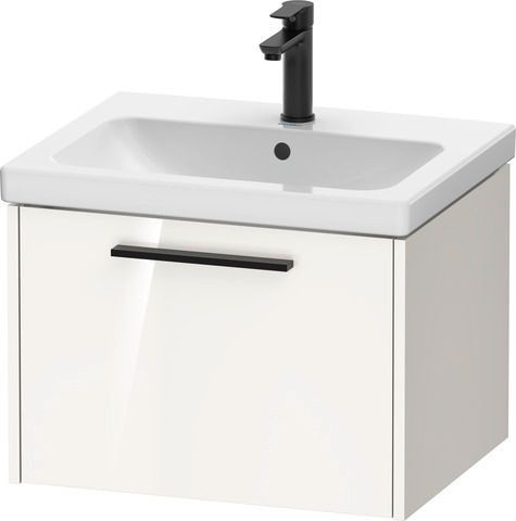 Duravit D-Code Waschtischunterschrank wandhängend Auszug 1,