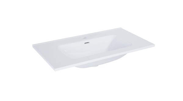 Cosmic Wish Waschtisch mit Integriertem Becken, Weiss glänzend, WJC780M0280530