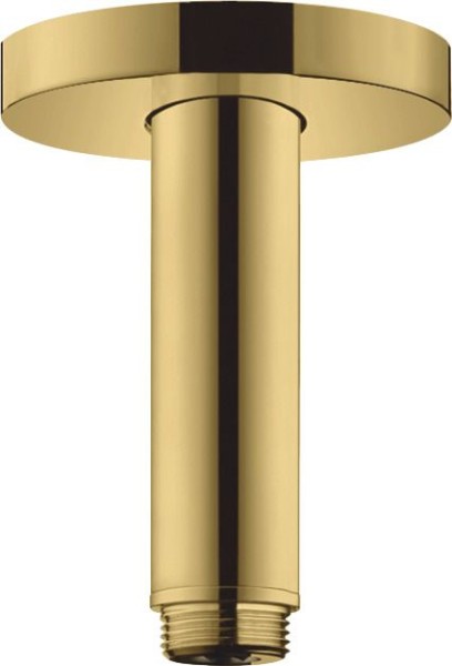 Hansgrohe Decken-Anschlussstück S DN15 100mm Polished Gold-Optik, 27393990