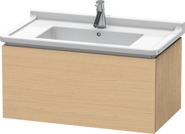 Duravit L-Cube Waschtischunterbau wandhängend Natur Eiche Matt 820x469x408 mm - LC6165030300E00