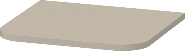 Duravit Happy D.2 Plus Abdeckplatte Taupe Seidenmatt 403x364x16 mm - HP030006060
