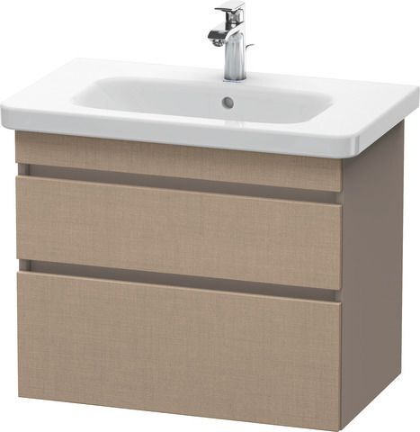 Duravit DuraStyle Waschtischunterbau wandhängend Leinen & Basalt Matt 730x448x610 mm - DS648107543