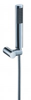 Neuesbad.de 7000 Neuesbad.de 7000 Brauseset Stabhandbrause, Halter, Schlauch NB25521650, Messing, verchromt