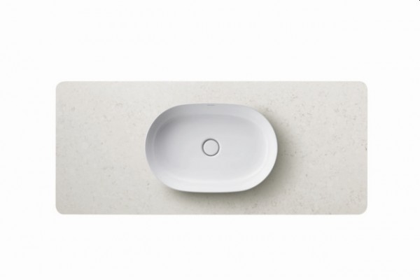 Duravit Luv Konsole Weiß Poliert 1388x595x20 mm - LU946601717