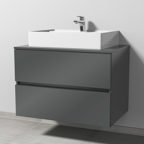 Sanipa Solo One Keramik-Set Angular Waschtisch-Set