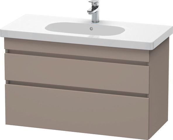 Duravit DuraStyle Waschtischunterbau wandhängend Basalt Matt 1000x453x610 mm - DS648504343