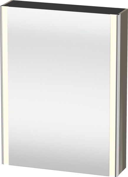 Duravit XSquare Spiegelschrank Flanell Grau 600x155x800 mm - XS7111L89891000