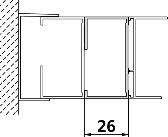 Kermi Stockverbreit. Ibiza 2000 SVSVS1850 weiss, ZDSVSVSI21852K
