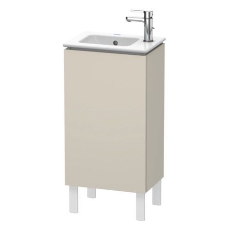Duravit L-Cube Waschtischunterbau bodenstehend Taupe Matt 420x294x704 mm - LC6273R9191