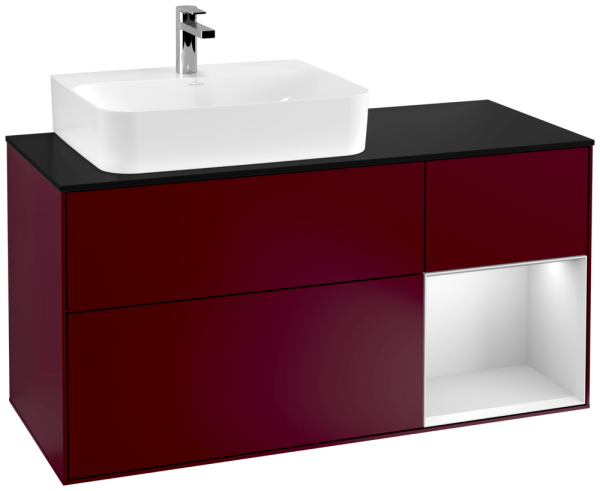 Villeroy & Boch Waschtischunterschrank Finion F15 1200x603x501mm WT links , F152MTHB