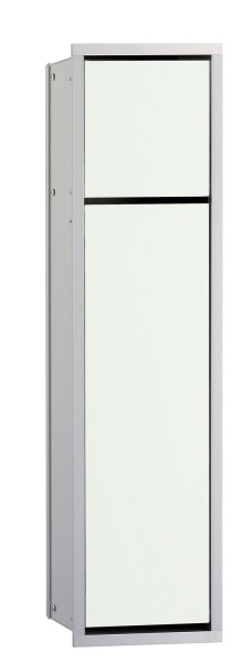 Emco asis WC-Modul (150), Unterputz, 654mm, ohne Einbau-Rahmen,chrom/optiwhite, 974027840