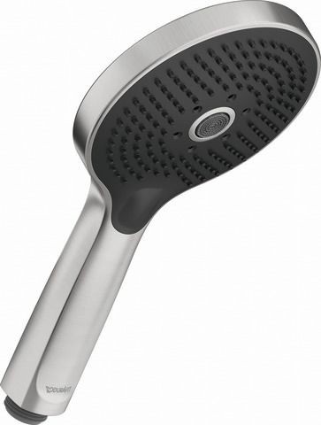 Duravit Handbrause Edelstahl Gebürstet 240x120x63 mm - UV0652017070