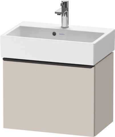 Duravit D-Neo Waschtischunterbau wandhängend Taupe Matt 584x372x440 mm - DE42290BD910000
