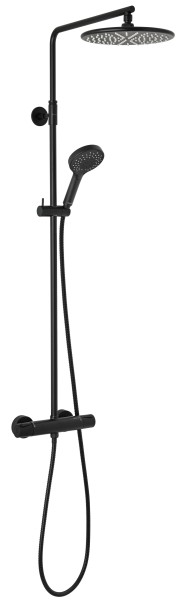 Damixa Silhouet Duschsystem, schwarz matt, 579546100