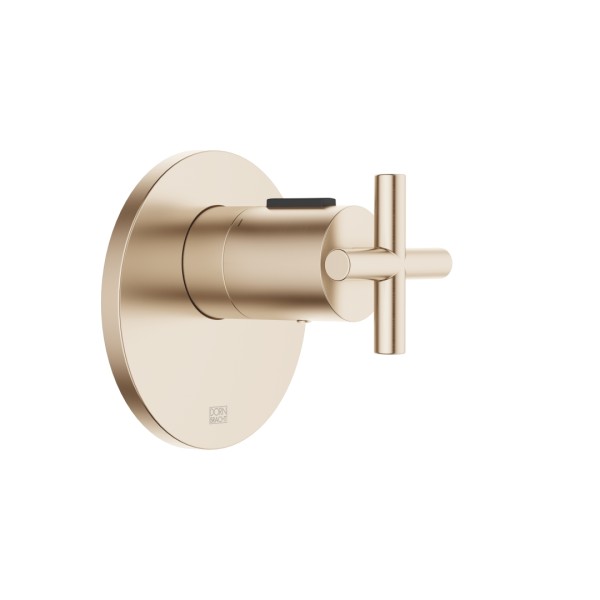 Dornbracht xTOOL UP-Thermostat ohne Mengenregulierung TARA 36501892 1/2" Champagne gebürstet (22kt G