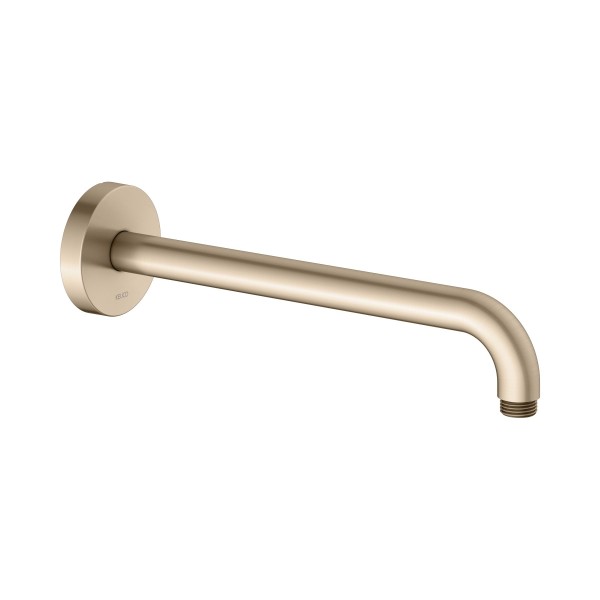 Keuco Brausearm Elegance 51689, Wandanschluss, 300 mm, Bronze gebürstet, 51688030300