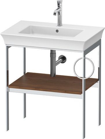 Duravit White Tulip Metallkonsole 684x450x760 mm - WT4543R7777