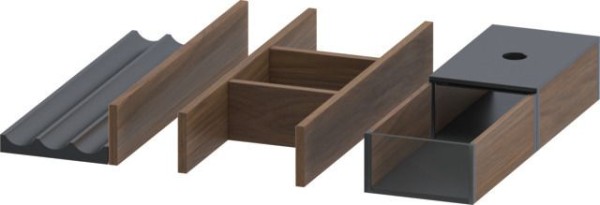 Duravit Einrichtungssystem Set 325x271x55 mm Am Nu MH