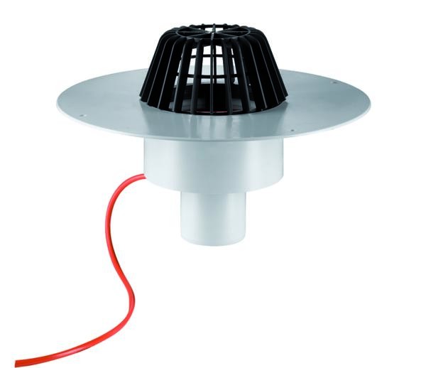 Dallmer Dachablauf 62 H PVC, beheizt, DN 100, 623164