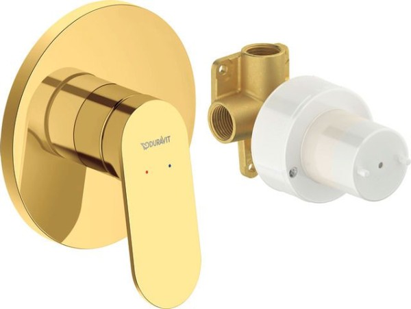 Duravit Wave Einhebelmischer Unterputz-Set Rostte