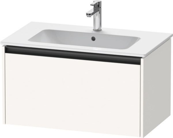 Duravit Ketho.2 Waschtischunterbau wandhängend Weiß Supermatt 810x480x440 mm - K25063084840000