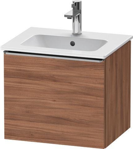 Duravit D-Neo Waschtischunterbau wandhängend Nussbaum Matt 510x402x440 mm - DE4260070790000
