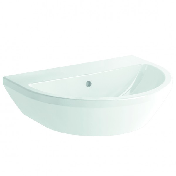 Vitra Integra Waschtisch 55 cm rund Weiß, 7067B403-0012
