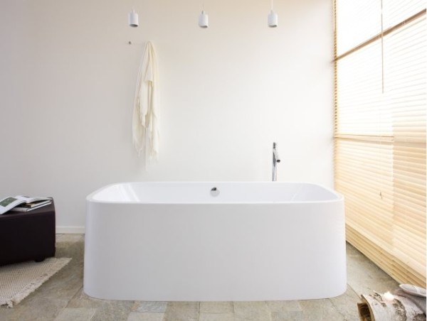 Hoesch Badewanne SingleBath Uno 1798x782 freistehend mit angeformter Schürze ohne Podest