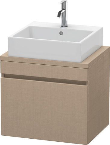 Duravit DuraStyle Konsolenwaschtischunterbau wandhängend Leinen Matt 600x478x512 mm - DS530007575