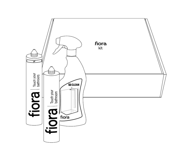 Fiora Kit: MS Kleber, Silikon und Siclean (1+1+1)