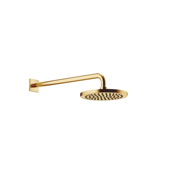 Dornbracht Regenbrause mit Wandanbindung SERIENSPEZIFISCH 28645670 Gold gebürstet (PVD),28645670-37