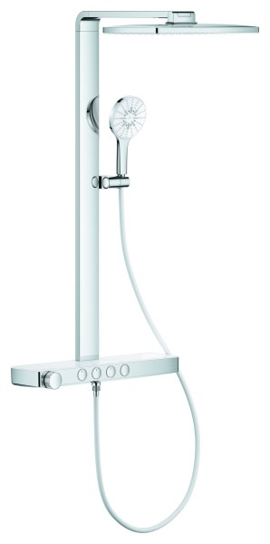 Grohe THM-Duschsystem RSH Aqua Pure 100961 Kopfbrause 8,7l eckig chrom, 1009610000