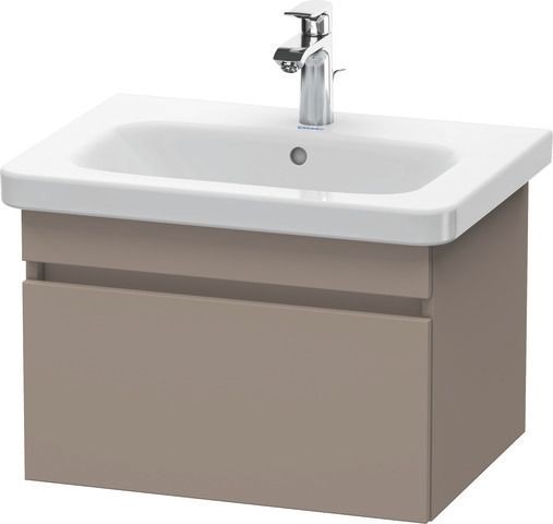 Duravit DuraStyle Waschtischunterbau wandhängend Basalt Matt 580x448x398 mm - DS638004343