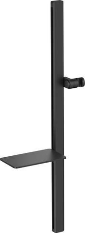 Duravit Brausestange mit Ablage 800mm, Schwarz