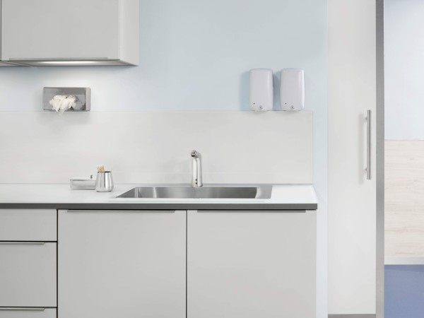 Hansa Waschtischarmatur Hansamedipro 0568 2029 Netzbetrieb, verchromt, 05682029