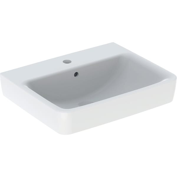 Geberit Renova Plan Waschtisch, 55x44cm