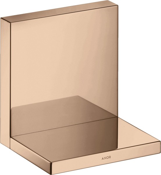 Hansgrohe Ablage Axor Starck 120mm, polished red gold, 40872300