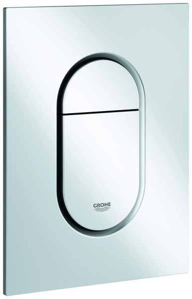 Grohe WC-Betätigung Arena Cosmopolitan S 37624 2-Mengen/Start&Stopp mattchrom, 37624P00