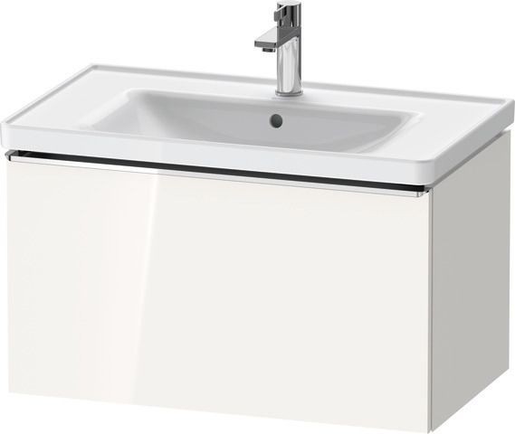 Duravit D-Neo Waschtischunterbau wandhängend Weiß Hochglanz 784x452x440 mm - DE4255010220000
