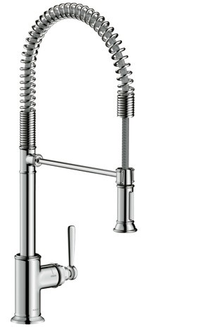 Hansgrohe Spültischmischer Axor Montreux Semi-Pro edelstahl-optik, 16582800