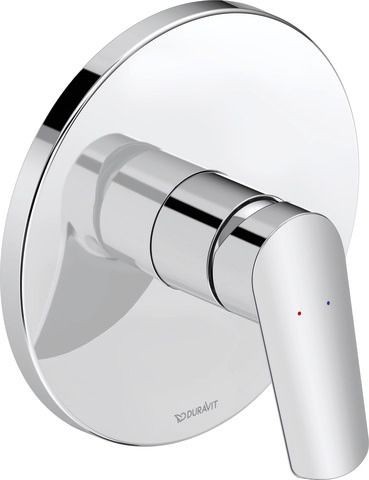 Duravit Duravit No.1 Einhebel-Brausemischer Unterputz Chrom Hochglanz 170x86x170 mm - N14210010010
